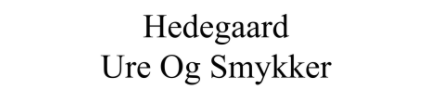 Hedegaard Ure Og Smykker